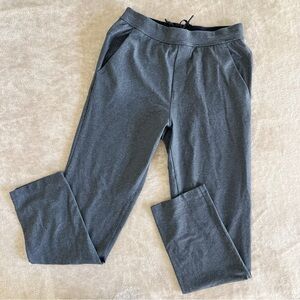 Lululemon Straight Leg Kung Fu Sweatpants in Dark Gray